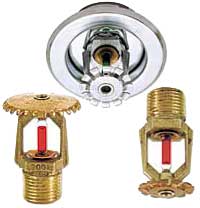 Tyco Pendent & Upright Sprinklers